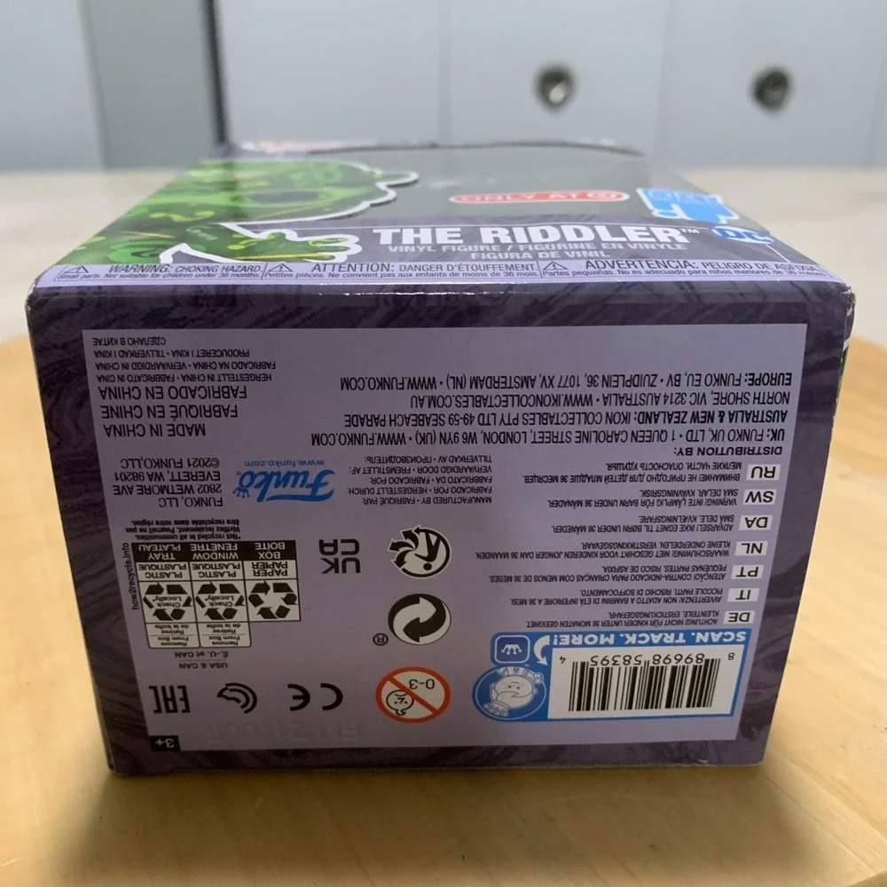 Funko Pop Art Series #61 Batman Forever The Riddler Target Exclusive w/protector